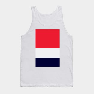 Arsenal Red White Navy Tricolour Tank Top